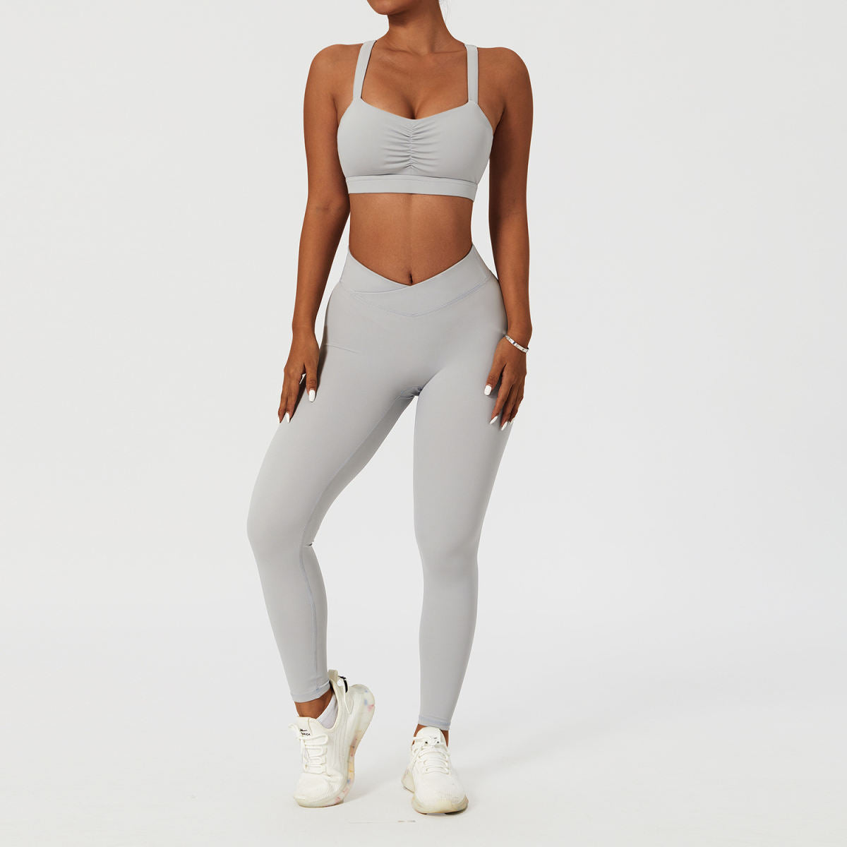 European And American Yoga Suit Quick-drying And Back Running