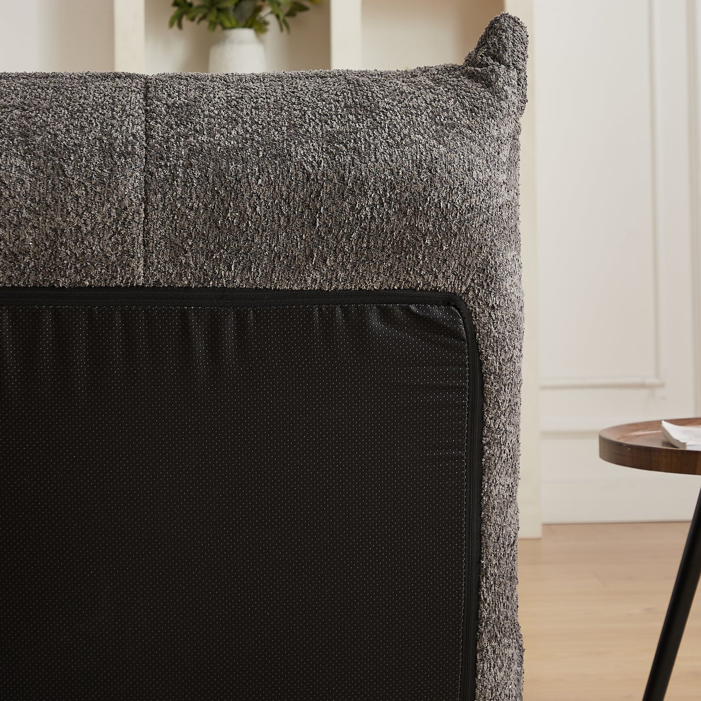 Chenille Caterpillar Sponge-Padded Sofa, Floor-Level Lounge Chair, Armless Decorative Chair, Fireplace Lounge Chair, And Comfortable Floor-Level Sofa For Living Rooms, Bedrooms, Game Rooms, And Office