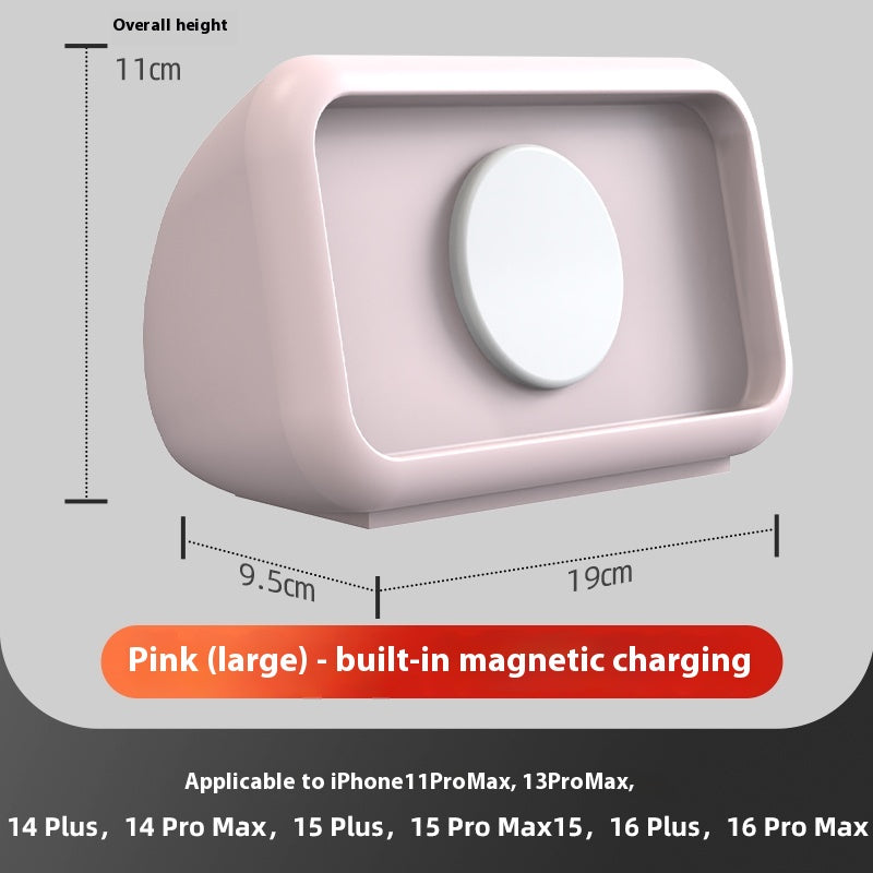 Applicable Magnetic Wireless Mobile Phone Bracket Charging Desktop Base