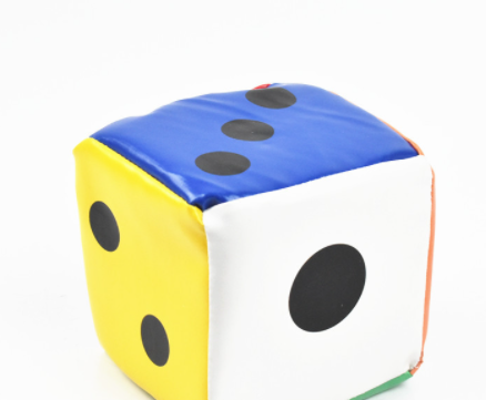 Children's Enlightenment Cognitive Leather Feeding Cotton 10cm Dice
