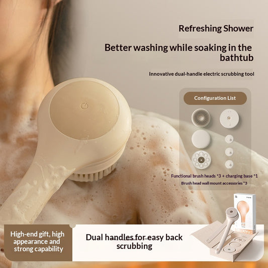Fully Automatic Electric Bath Brush For Young Adults