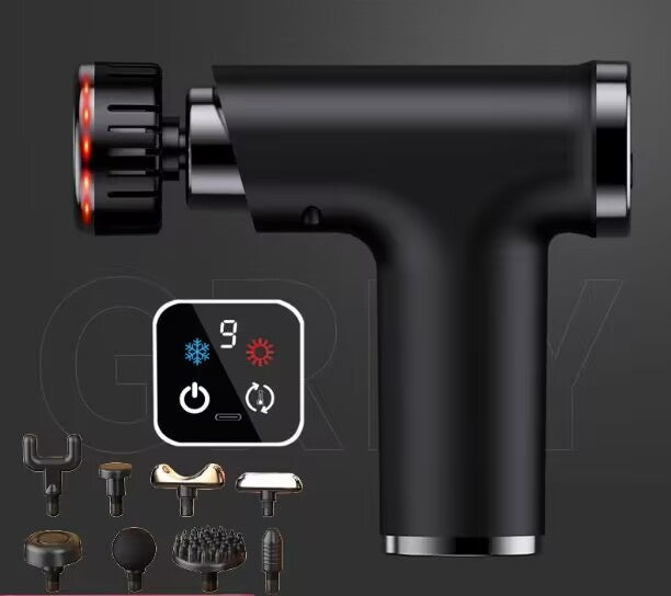 780 Hot And Cold Therapy Massage Gun With Multiple Heads