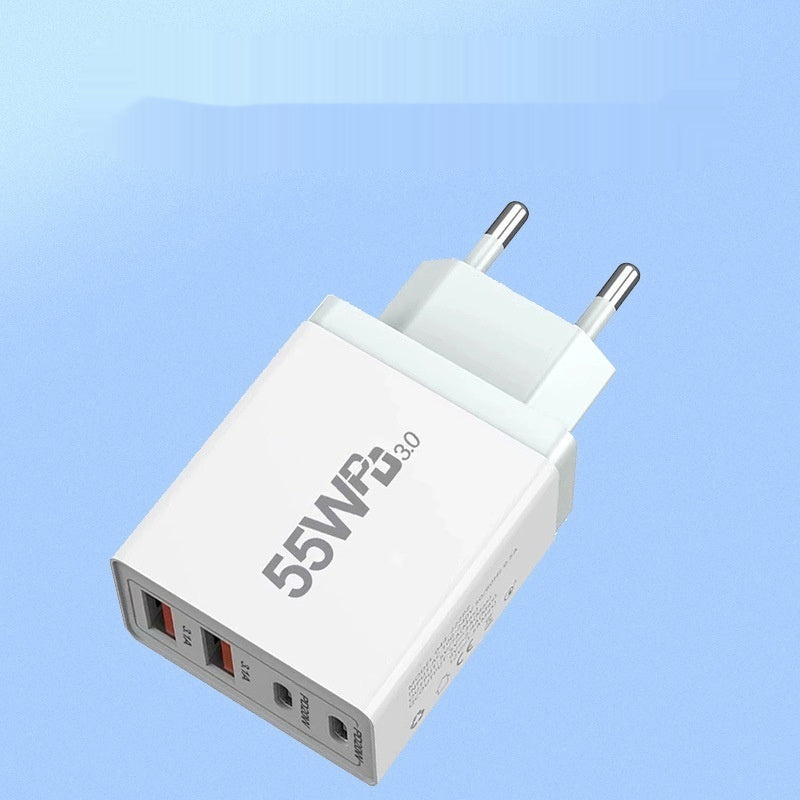 55W Multi-port Usb Mobile Phone Charging Plug