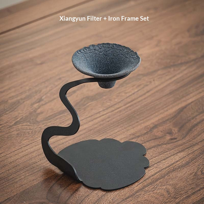 Online-popular Tea Strainer With No Holes Auspicious Cloud Design