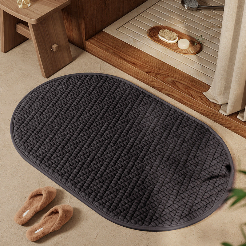 Quick-drying Bath Mat For The Bathroom Door