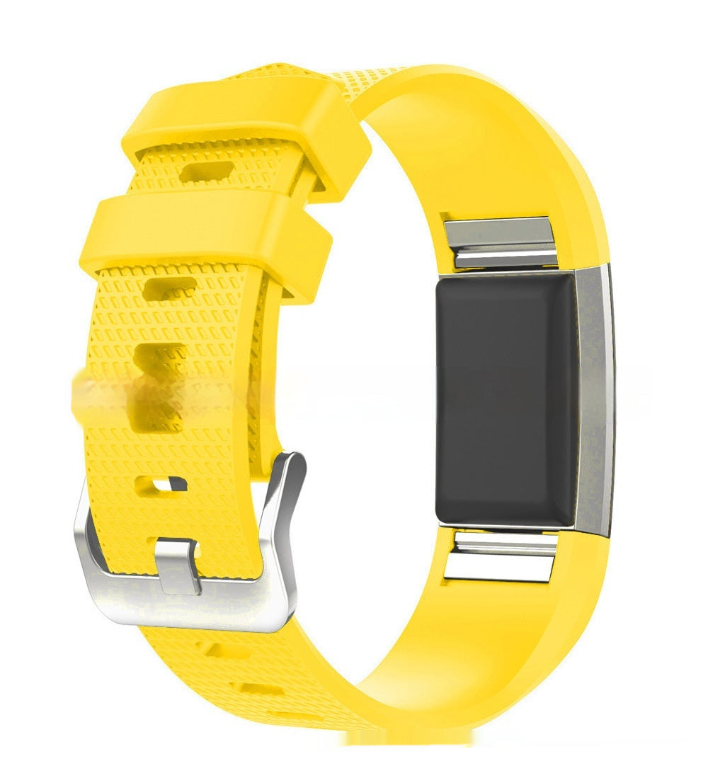 Solid-color Stylish Smart Silicone Watch Strap