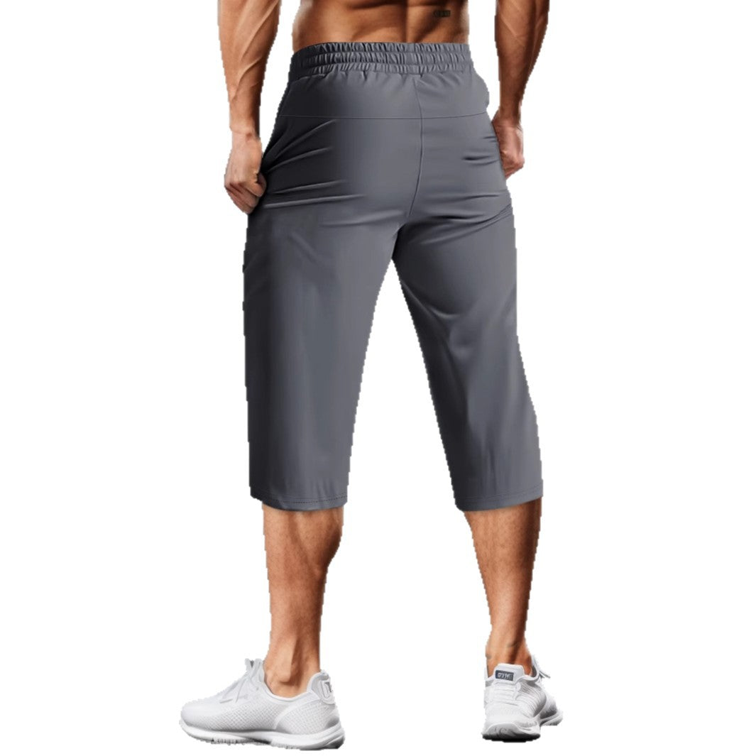 Mens Quick-Drying Breathable Running And Fitness Pants
