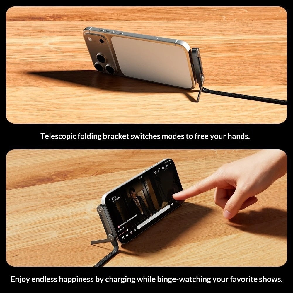 240W Super-Fast Multi-Function Phone Stand Charging Cable