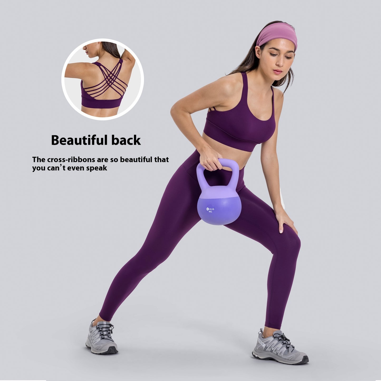 Workout Exercise Underwear Women's High-strength Cross Beauty Back