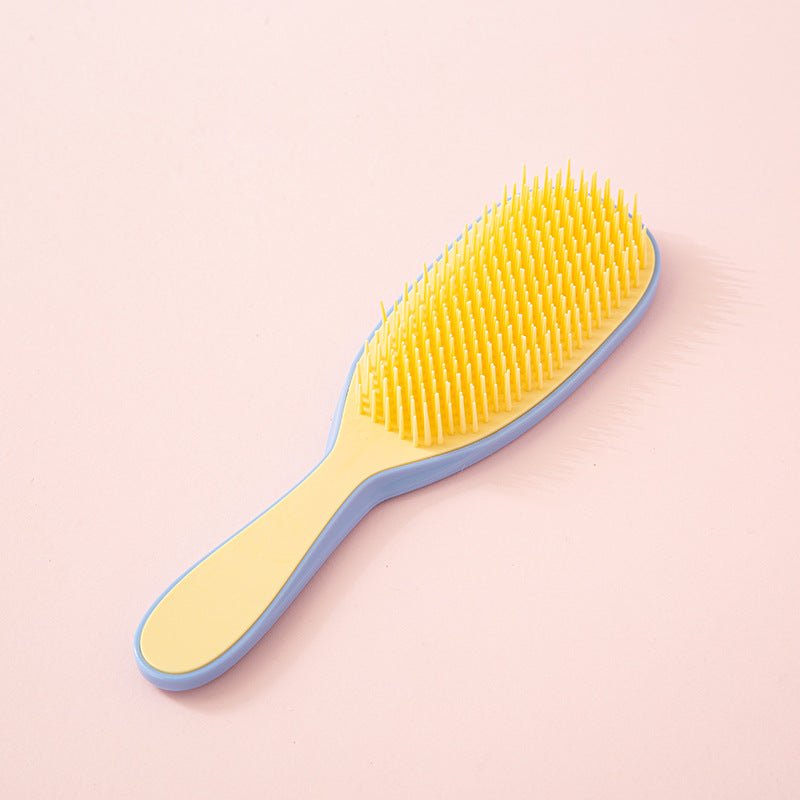 Knot Free Volumizing Massage Household Rib Brush Hair Smoothing Styling Comb