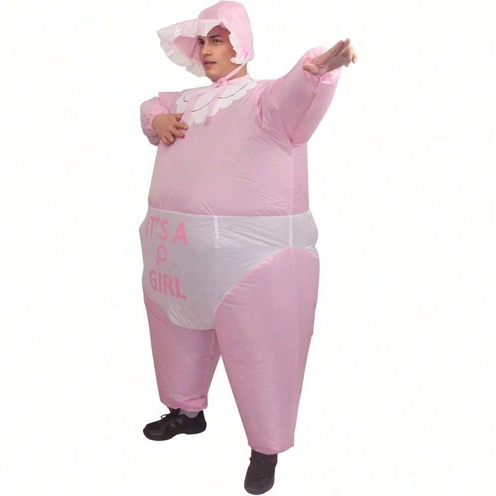 Perfect Valentine Gift Inflatable Costume For Adults With Pump Hilarious Blow Up Halloween Party Outfit, Group Costumes For Bachelorette Birthday Sporting Events, One Size Fits Most