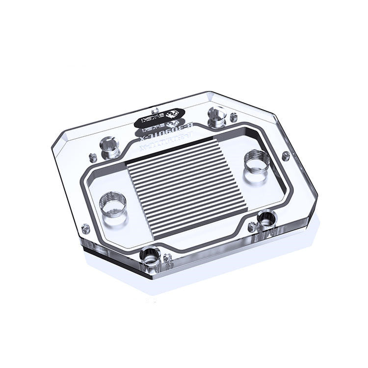 Video Memory Water Cooling Head On The Back Of The Graphics Card
