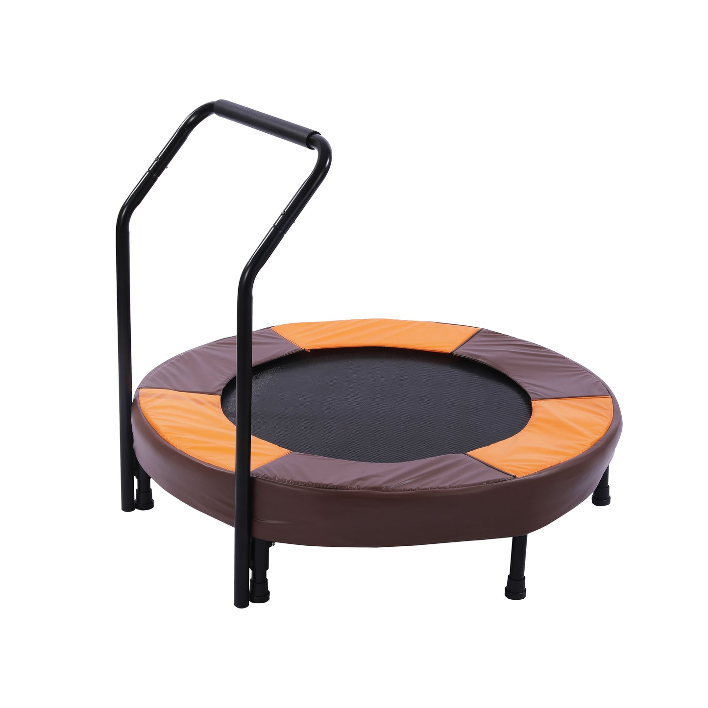 36 Inch Foldable Mini Trampoline, Indoor And Outdoor Rebounder  For Kids,Toddler Trampoline  Easy To Assemble, With Foam Handle And Safe Thickened Cover, Birthday Gift For Boys & Girlsfor Ages 1-6