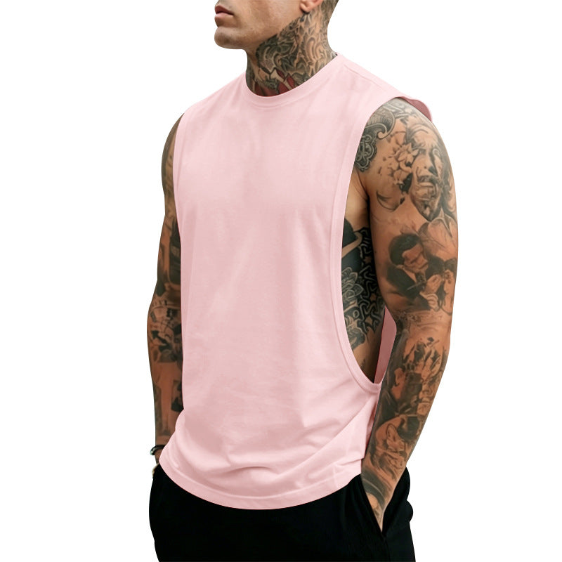 Men's Fitness Tank Top American-style Stretchy Sleeveless