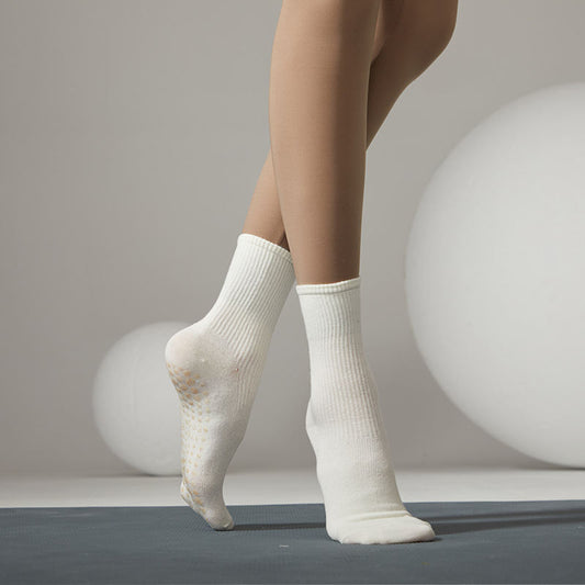 Yoga Socks Non-slip Women's Mid-calf Sports