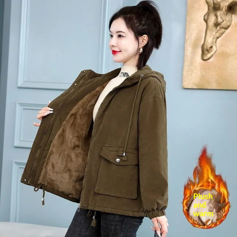 New Korean-style Versatile Casual Parka That Flatters The Figure And Keeps You Warm