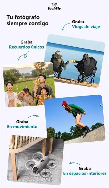 The GT3 Mini Drone Is Equipped With An Adjustable HD Camera (180°), Real-time FPV, Automatic Obstacle Avoidance, Propeller Protection Suitable For Children, Mobile App Control, And One-key Takeoff/lan