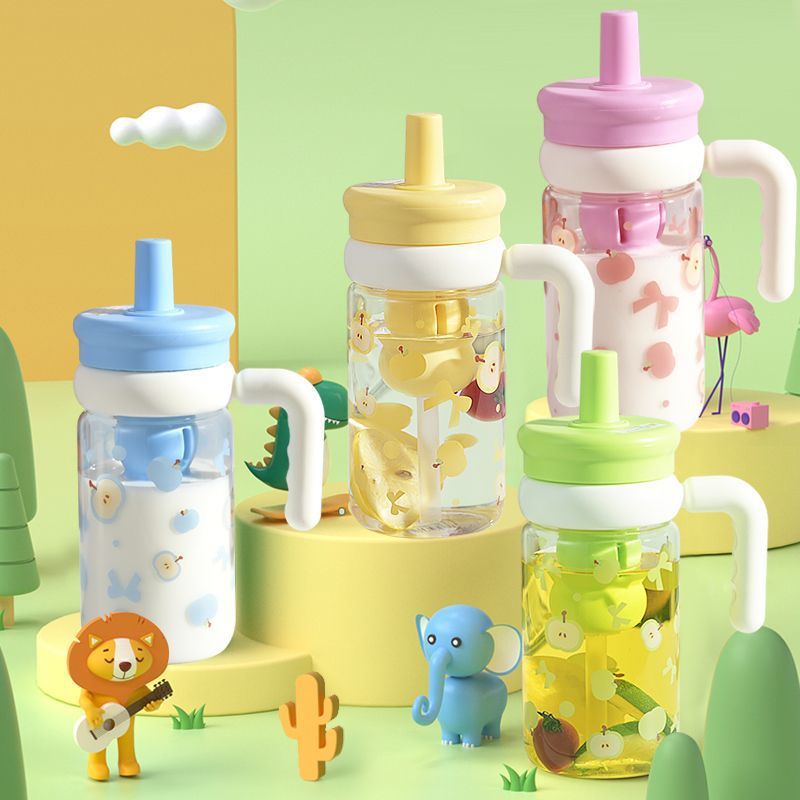 New Large-capacity Straw Cup With A Handle