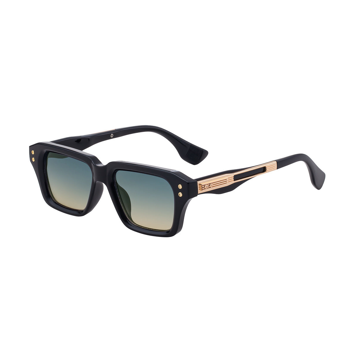 5206 Best-Selling Square Frame Sunglasses Square Metal Sun Glasses