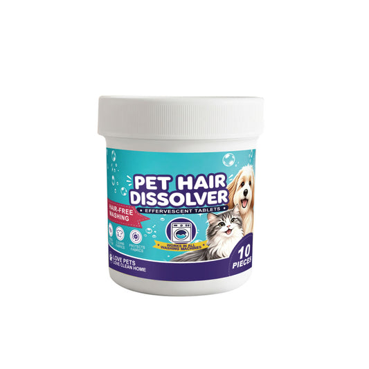 Pet Hair Removal Effervescent Tablets Are Suitable For Everyday Household Use And Machine Washing. They Clean Stains, Remove Pet Hair, And Dissolve Pet Hair.