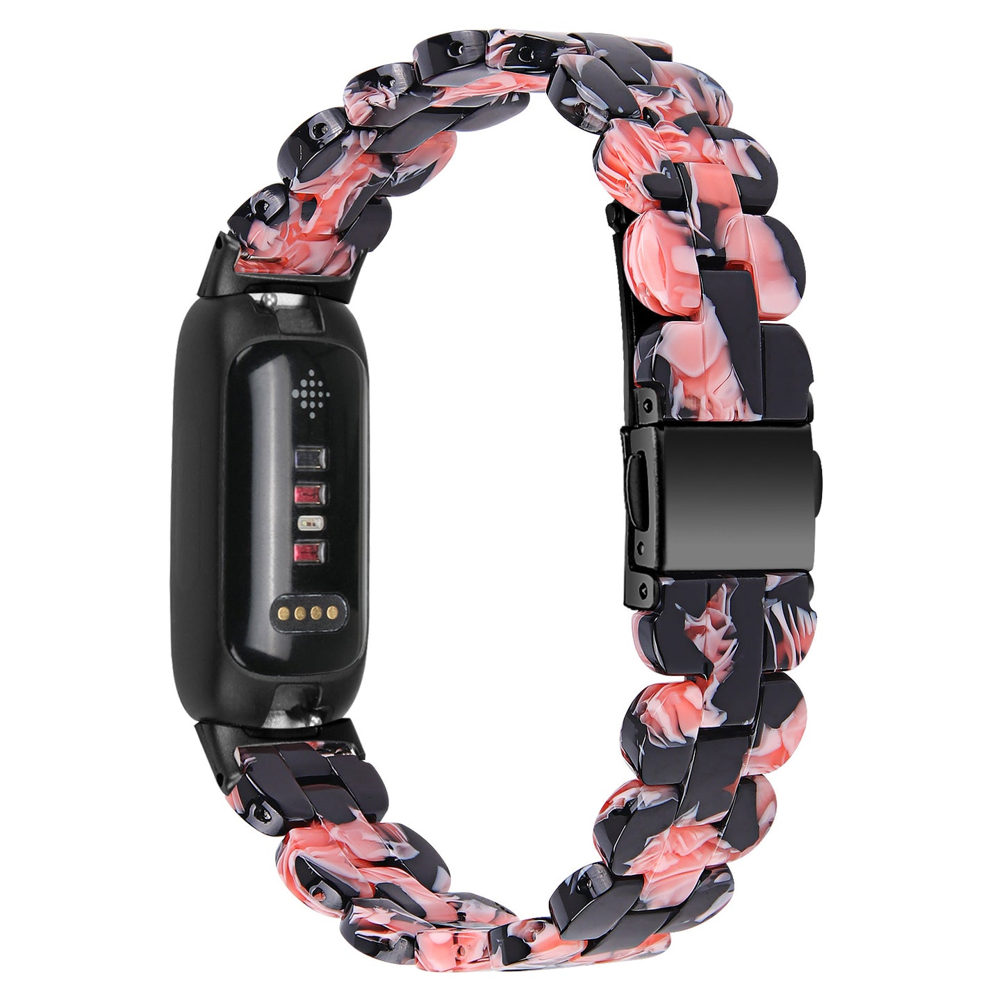 Fashion Personality Oval Resin Smart Flower Strap