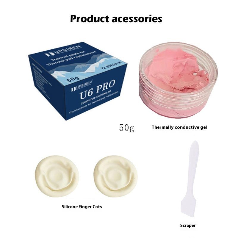 Computer Accessories Cooling Cooling Silicon Plaster