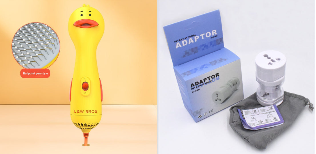Pet Blow Dryer With Fur Fluffing Function