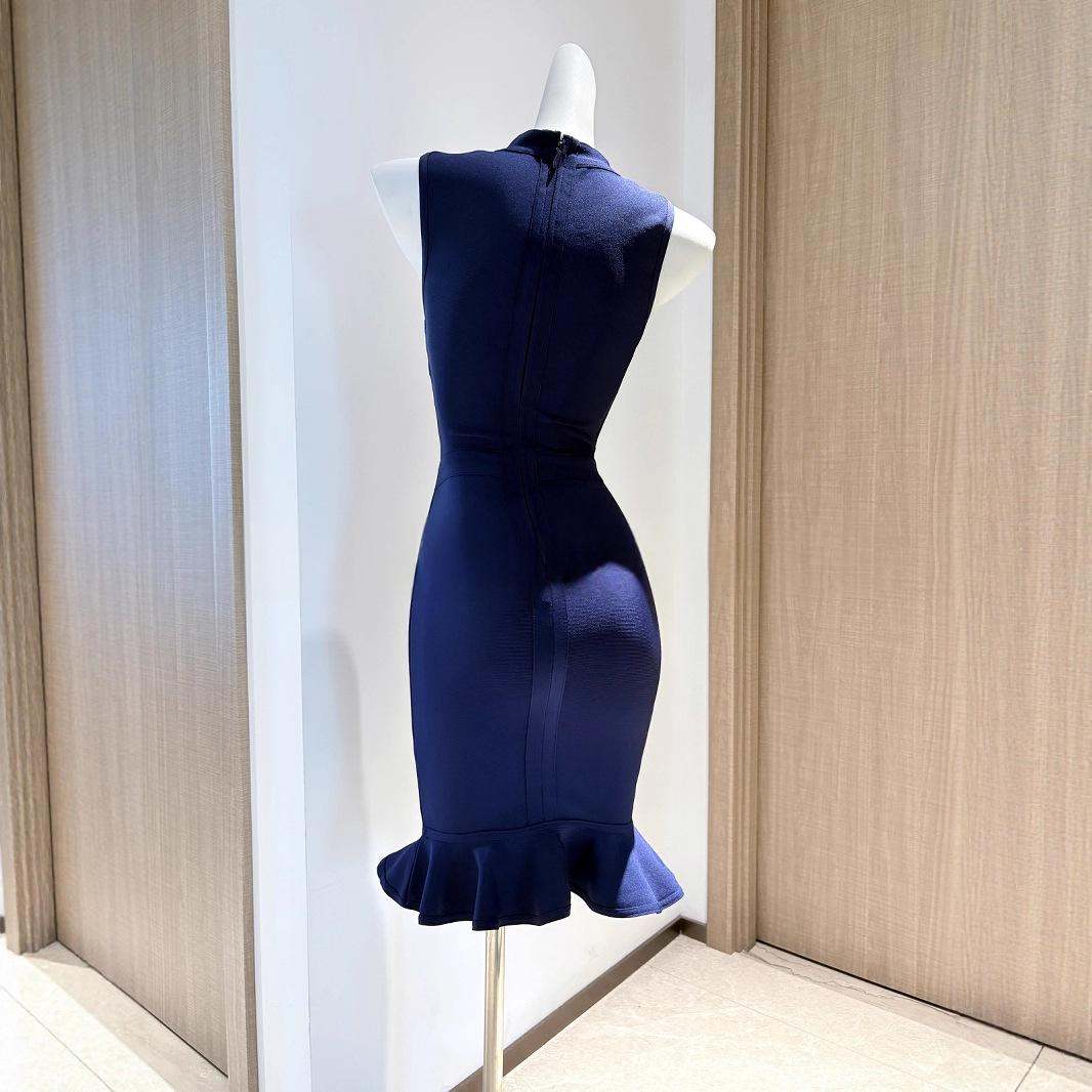 High-end European And American Fashion Bodycon Mermaid Dress Chic
