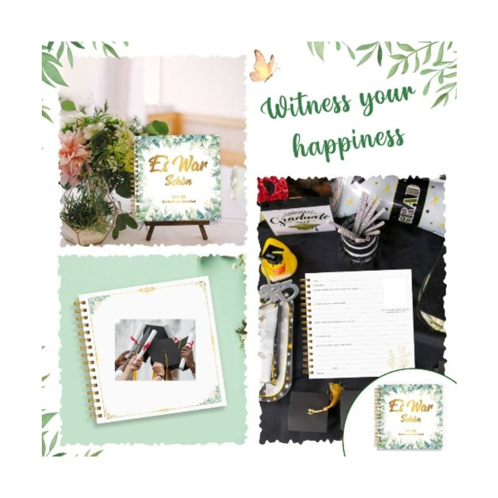 Guest Book As A Farewell Gift For Coworkers, Memory Book With A Keepsake Album For Retirement, Farewell Book For Teachers, Siblings, And Friends