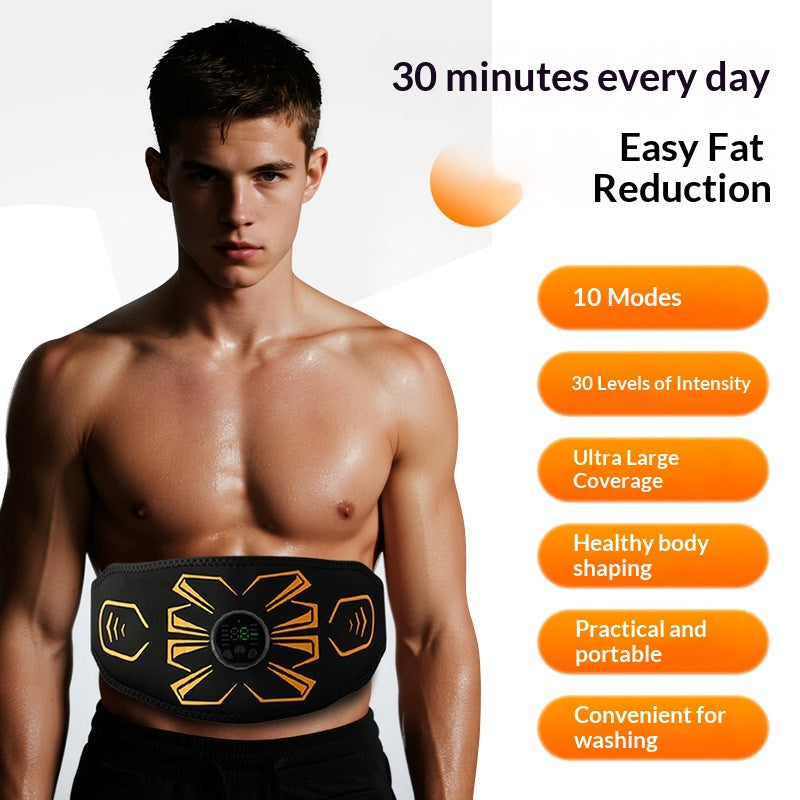 EMS Abdominal Trainer Microcurrent Technology For Lazy Fat Loss Tummy Toning And Body Shaping