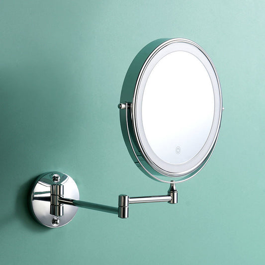 8-inch Bathroom Makeup Mirror Wall-mounted Folding Mirror