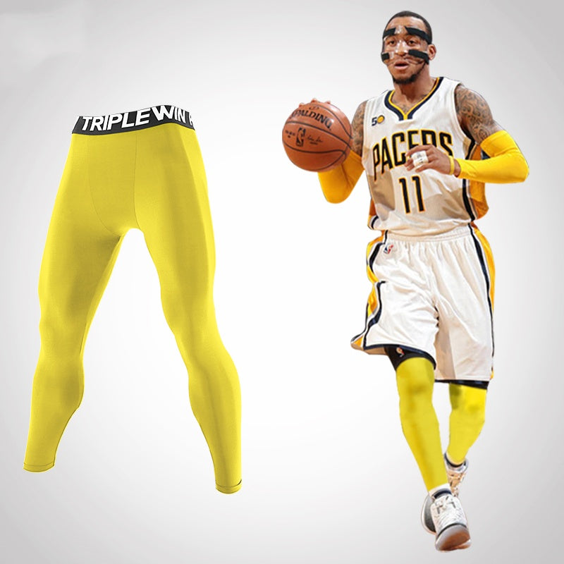 Quick-drying Basic Thin Sports Fitness Elastic Pants