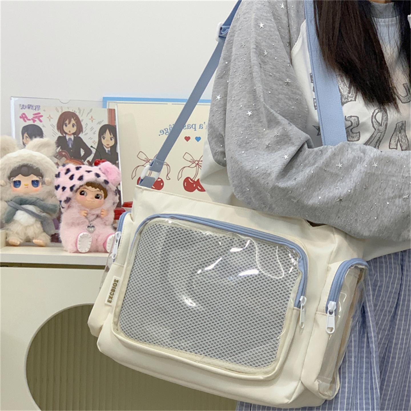 High-fashion Preppy-style Crossbody Bag For Women