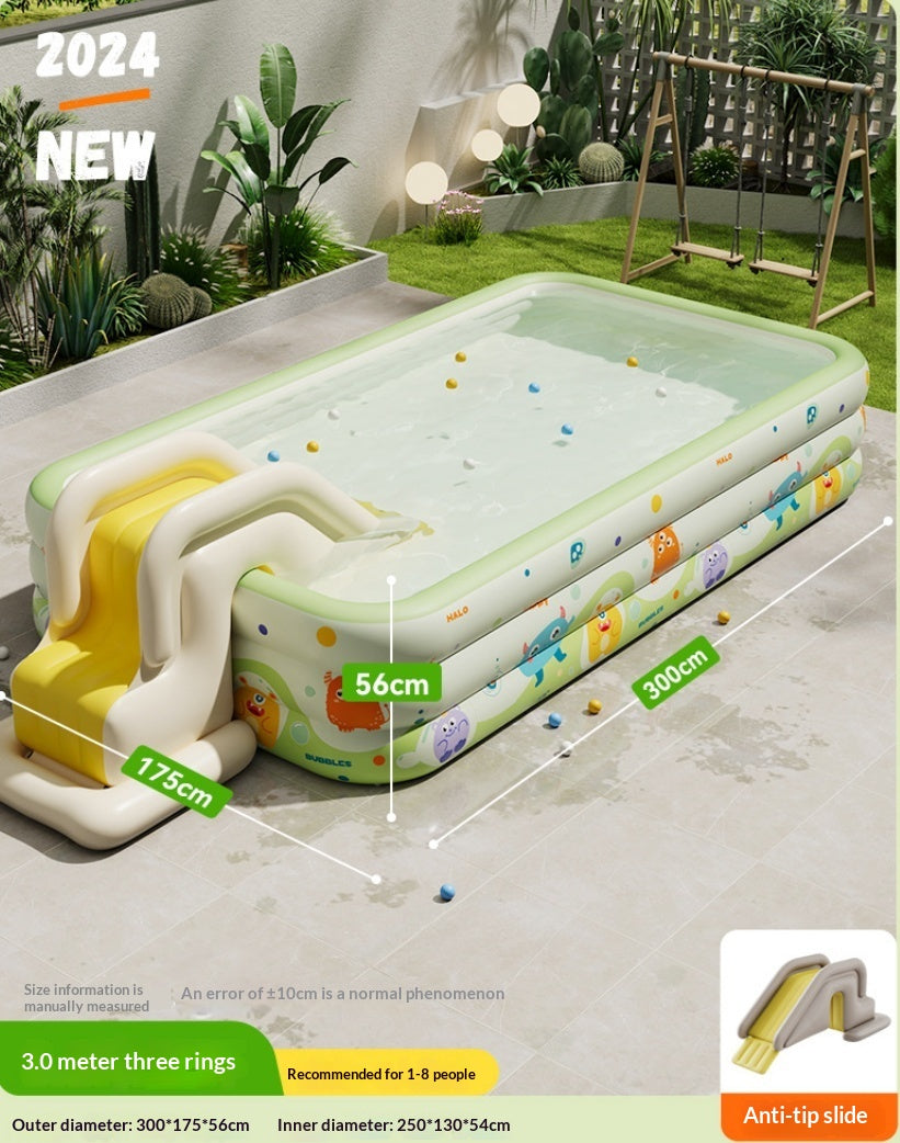Thickened Inflatable Kids Swimming Pool Home Water Play Pool