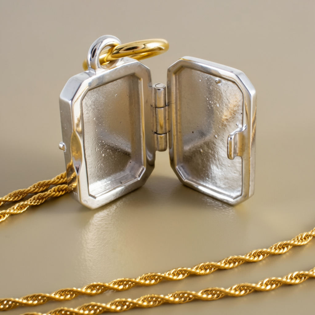Bow-tie Gift Box Necklace Openable And Closeable Personalized Accessory