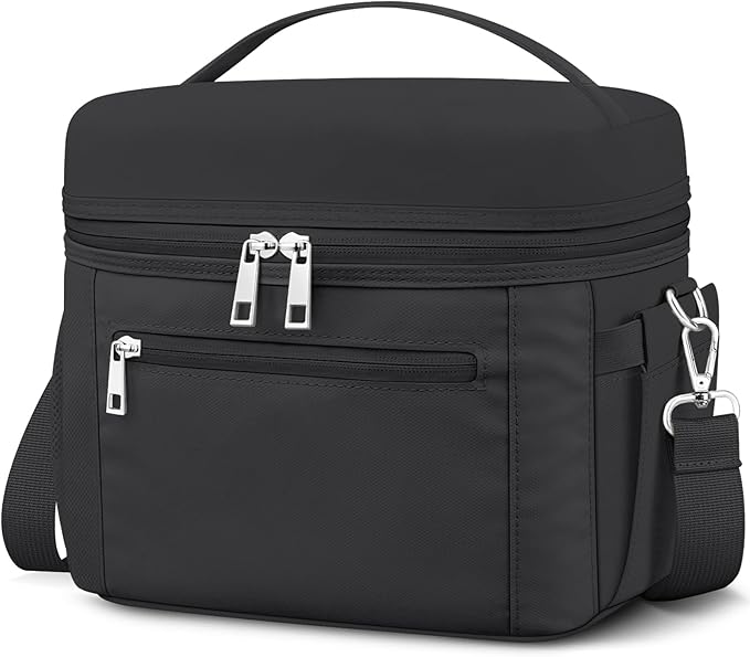 DALINDA Insulated Lunch Bag Lunch Box for Women Men,Leak-Proof Cooler Bag Lunchbox Lightweight for Work Picnic,Study,Beac...