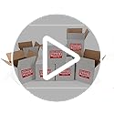 25Pack 5x5x5 Shipping Boxes for Small Business,White Mailing Boxes with Bubble Bags & Fragile Stickers for Mailing and Pac...