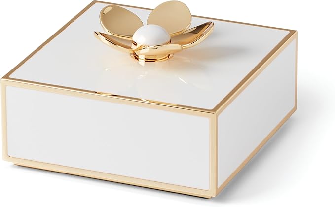 kate spade new york Make It Pop Floral Box, White