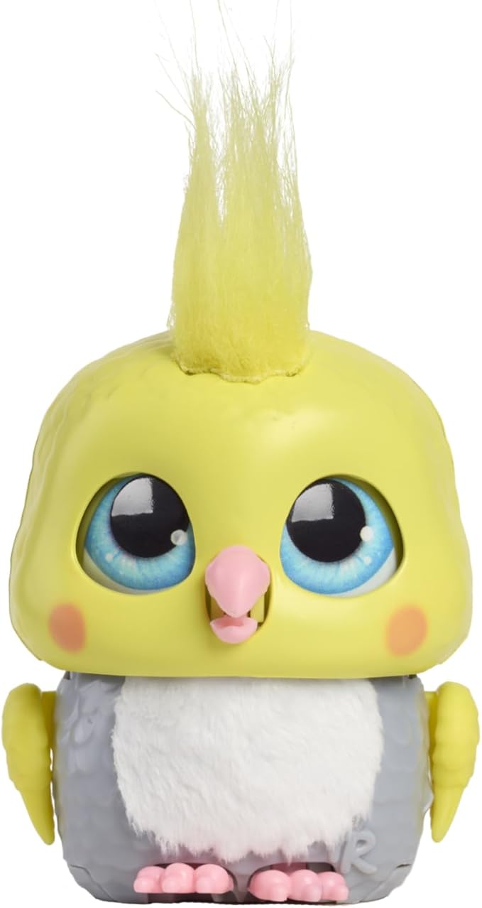 FurReal Handfuls Chirps The Cockatoo, 3.5 Inch Interactive Toy, for Boys and Girls, Ages 4 and Up, Kids Toys for Ages 4 Up...