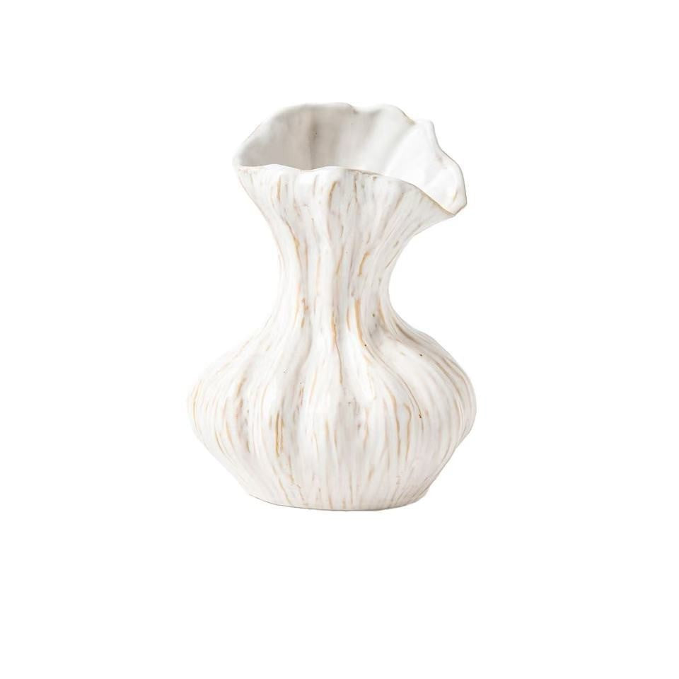 New White Creative Ceramic Vase With A Premium Feel
