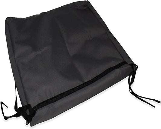 Rehabilitation Advantage Wheelchair Cushion Cover 18 x 16 x 2, Black