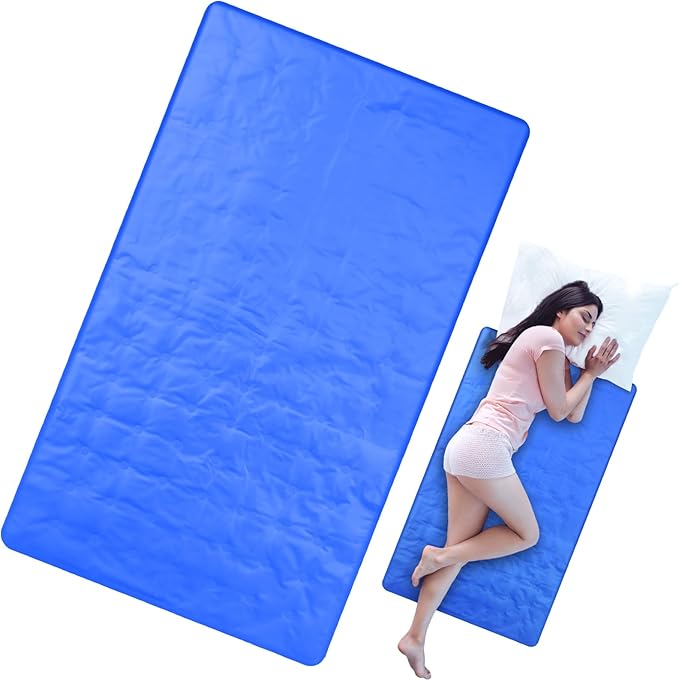 Drydiet Cooling Pad Mat for Sleep Cooling Mattress Pad Gel for Bed, Relieve Pain, Summer Hot Flashes, Adult, Pets, No Wate...