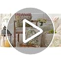 AVOIN colorlife Spring Home Sweet Home Family is Everything Floral Throw Pillow Covers, 18 x 18 Inch Cross Flowers Cushion...