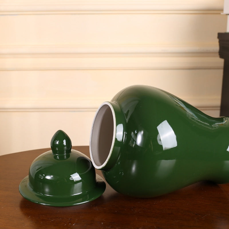 Ceramic Storage Jar Ornament For Model Homes And Tea Rooms