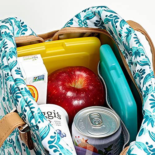 Cool Coolers By Fit & Fresh 4 Pack Slim Ice Packs, Quick Freeze Space Saving Reusable Ice Packs for Lunch Boxes or Cooler...