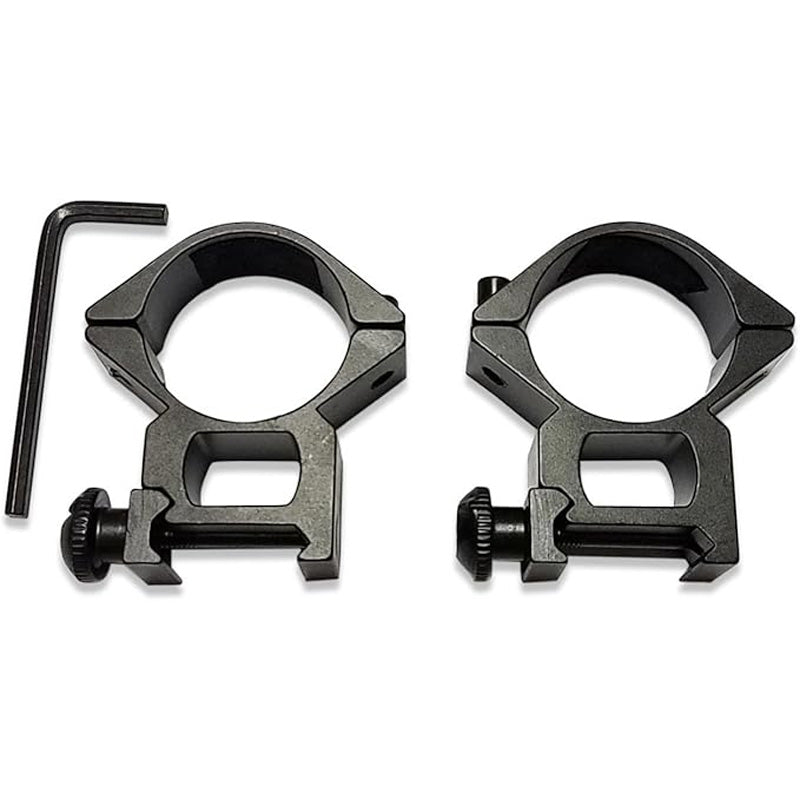 2pcs Outdoor Tactical Equipment 25.4mm High Profile Sight Installation Ring 11mm Optical Sight Base