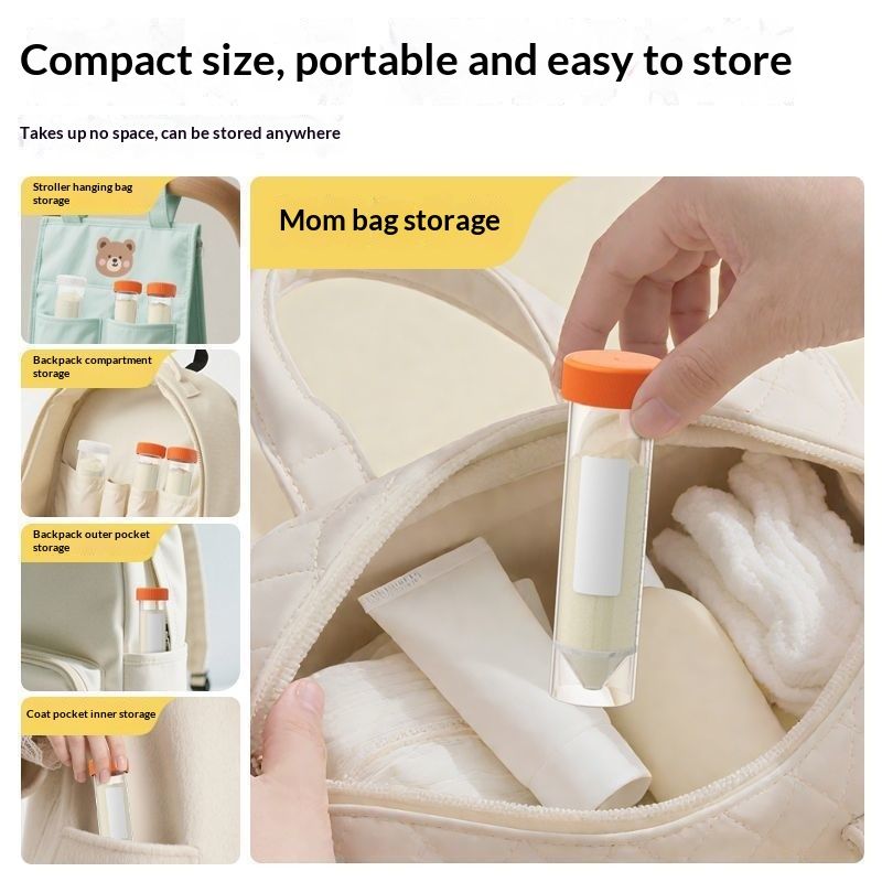 Food-grade Powdered Milk Portioning Bottle With Night-time Feeding Scale For Babies