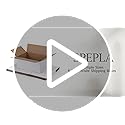 SPEPLA Shipping Boxes 9x6x4 Set of 6, White Corrugated Cardboard Box for Mailing Business Packaging