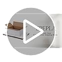 SPEPLA Shipping Boxes 9x6x4 Set of 6, White Corrugated Cardboard Box for Mailing Business Packaging