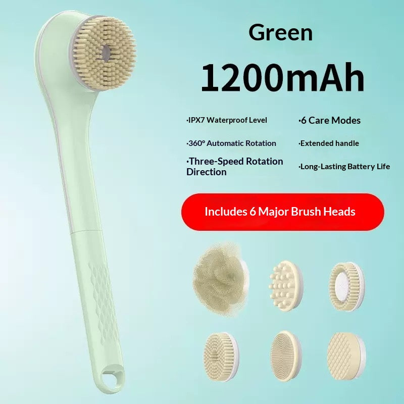 Fully Automatic Back-Scrubbing Bath Brush The Ultimate Shower Essential